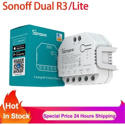 Sonoff BasicR3 Smart Wifi Switch Smart Home Remote Control Wireless DIY Timer Switch Via Ewelink APP Work with Alexa Google Home