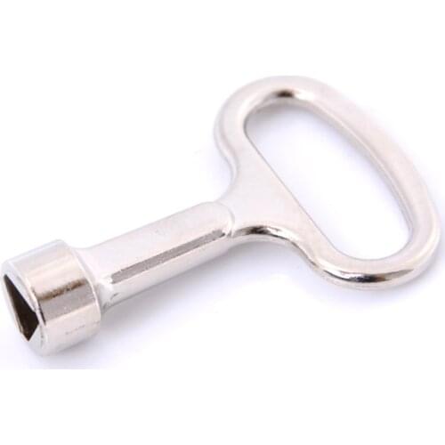 Cabinet Train Metal Triangle Socket Spanner Key For Triangular Panel Lock For Drawer, Glovebox, Electric Cabinet