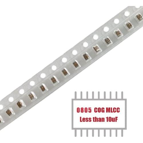 MyGroup Asia 100PCS less than 10UF CAP CER X5R X7R 0805 SMD MLCC Chip Multilayer Ceramic Capacitor in Stock