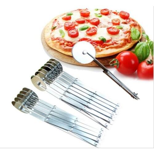 10PCS Multiple rounds stainless steel pizza knife /adjustable pizza tool baking utensils cut knife
