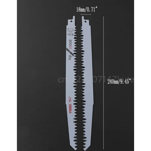 2019 New 2pcs S1531L Reciprocating Sabre Saw Blades 9.5" 240mm For Cutting Metal Wood