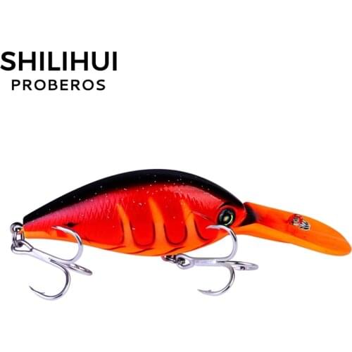 SHILIHUI 1pc Fishing Lure 16g-0.56oz Lures Lipless CrankBait Fishing 10cm-3.94" Lures Fishing Tackle 6# Hook Banana Fish Trolls