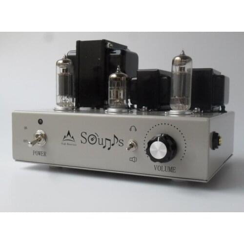Hifi 6p1 tube headphone amplifier Class A single ended amp 3WX2 fever tube amplifier