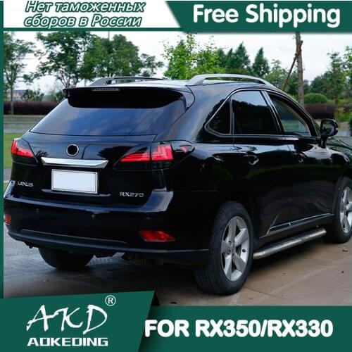 Tail Lamp For Car Lexus RX350 2010-2016 RX330 Tail Lights Led Fog Lights DRL Daytime Running Lights Tuning Car Accessories