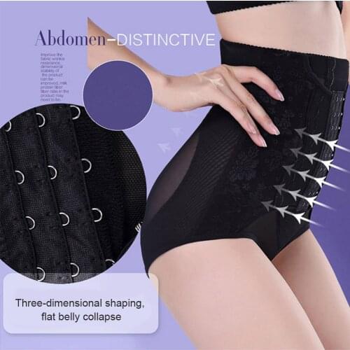 Women Butt Lifter Shapewear Shorts Hi-Waist Tummy Control Waist Body Shaper Panties A7