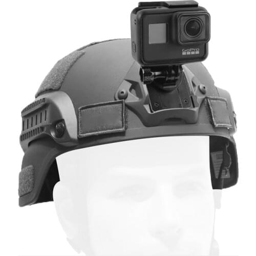 Aluminum Alloy Quick Release Plate Base Mounts For GoPro Hero Action Cameras Bracket Supports for Tactical Helmet Accessories