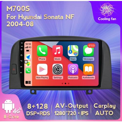 MEKEDE Car Radio Android 10 For Hyundai Hyundai SONATA NF 2004 - 2008 Multimedia Player 2 din GPS Navigaion dvd Stereo Head unit