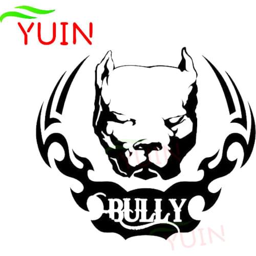 Bulldog Car Sticker Funny Animal Auto Accessory Personality Window Decoration High Quality Waterproof Sunscreen Exquisite Decal