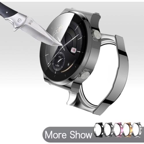 Watch Case For Huawei Watch GT2 Pro Protective Cover Tempered Glass Screen Protector Watch Glass Film For Huawei GT2 Pro Shell