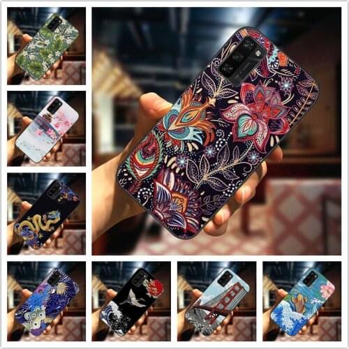 Painted Case for Blackview A100 Cover Emboss Silicone Relief 3D Soft Fundas for Blackview A80s A80 A90 A70 Capa Para A 100 TPU