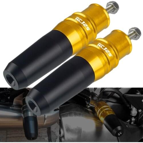 FOR RC125 RC 125 2011 2012 2013 2014-2017 2016 2015 Motorcycle CNC Aluminum Frame Crash Pads Exhaust Sliders Crash Protector