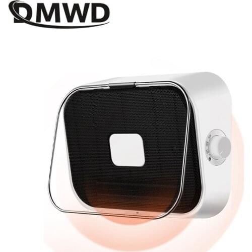 DMWD Electric Heater Air Warmer Energy-saving Room Desktop Wall Heater Fast Heating For Home Office Bathroom PTC Ceramic Heating