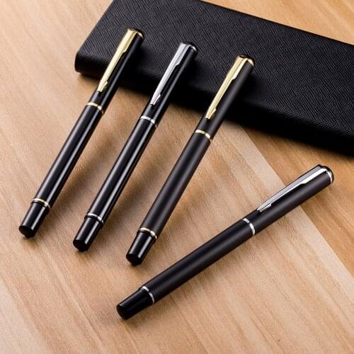 1pcs new metal ball pen signature pen gel pen school supplies office gifts business pen