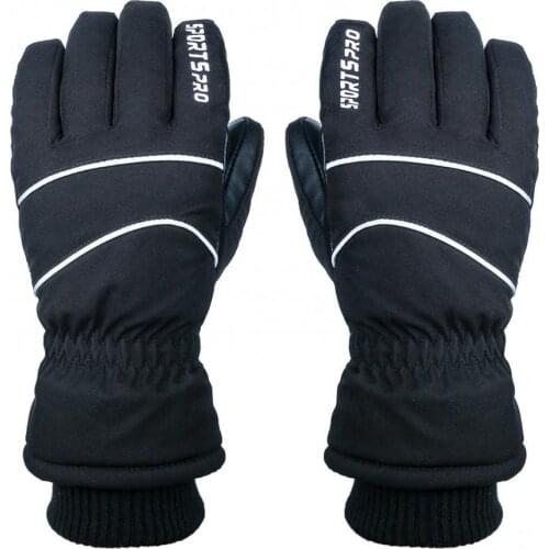 80% Hot Sale Unisex Winter Warm 5-finger Touch Screen Waterproof Outdoor Sports Skiing Gloves For Motorcycle Riding Gear