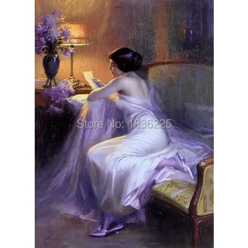 Canvas Oil Painting wall art Beautiful naked women Western sex pictures Pictures of naked girls oil paintings for bedroom decor
