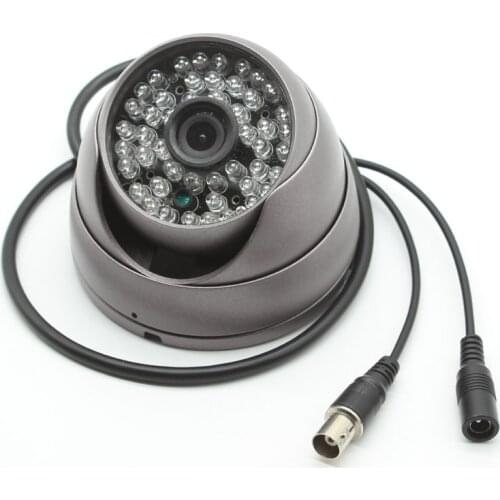 Metal HD 1080P 2MP 1/2.7" CMOS AHD CCTV Camera Outdoor Dome Security IR Color 48Leds night vision wide angle