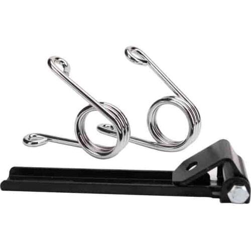 Motorcycle Accessories Modified Retro Spring Leather Seat Single Seat Bag Cushion Front Bracket For Harley Cruise Prince Car