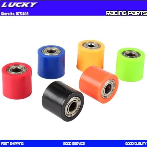 M8 M10 Motorcycle Drive Chain Roller Pulley Wheel Slider Tensioner Wheel Guide For Street Bike Enduro ATV CRF CR XR