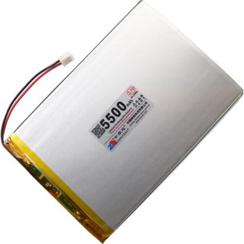 Package 3.7V 5500mAh 2990129 polymer lithium battery 34105108 mobile power supply 32107105 Rechargeable Li-ion Cell