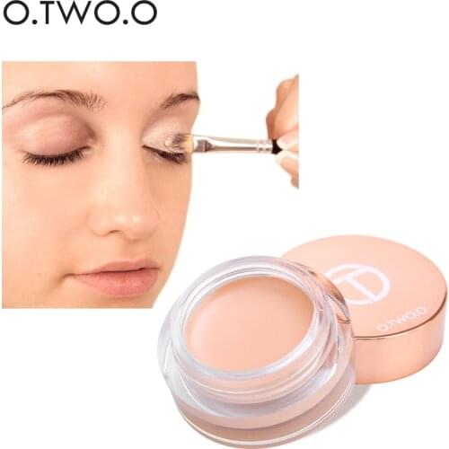 O.TWO.O Brighten Eye Primer Cream Oil Control Full Converage Makeup Base Concealer Eye Cosmetics Easy to Wear Eye Primer