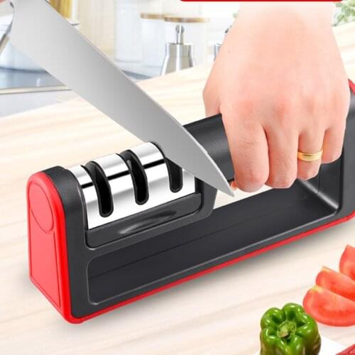 BAHMETEV 2020 Professional Knife Sharpener diamond Quick Professional 3 Stages Sharpener Knife sharpening Tools Sharpening Stone