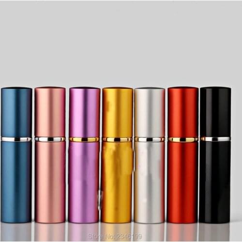5Ml 100Pcs/Lot Special Lovely Aluminum Perfume Spray Bottle Empty Cosmetics Packaging Container