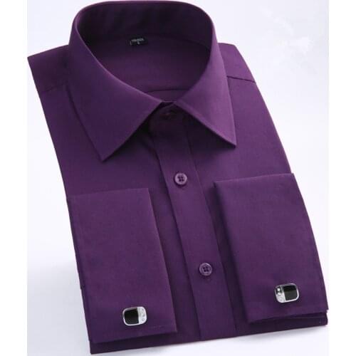 BIAN CHENG JIA YI Men's Slim Fit Shirts