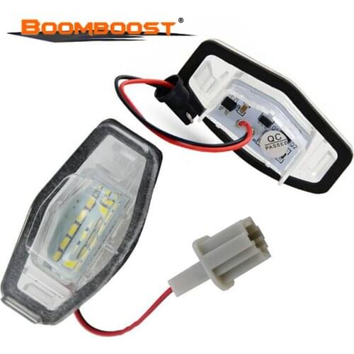For Honda Civic Pilot Accord Odyssey/Acura/MDX/RL/TL/TSX/RDX LED License Plate Light 1Pair