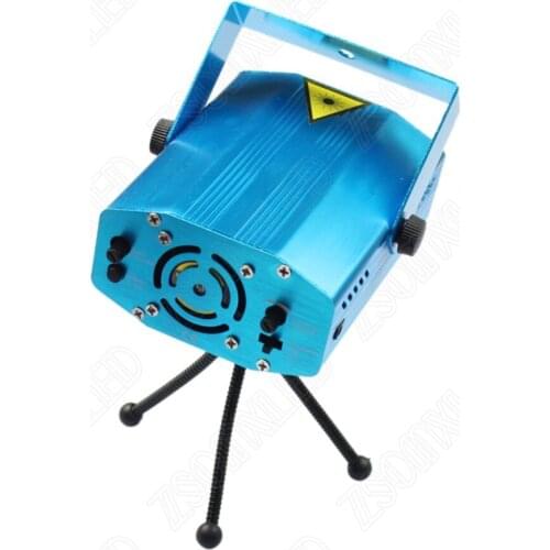 R&G Mini Laser Projector DMX LED Stage Lighting Professional DJ Equipment christmas laser projector Strobe Dance Disco Light