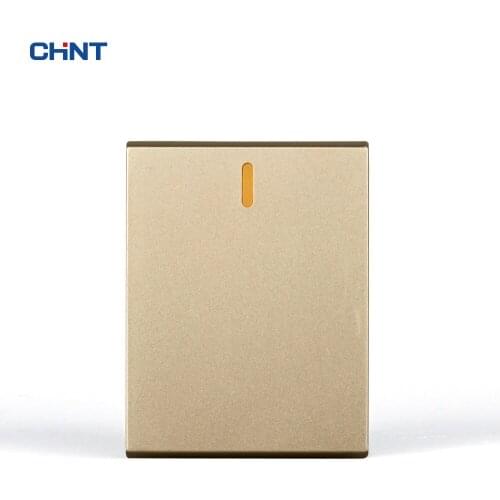 CHINT Wall Switch Socket 120 Type 9L Function Key One Gang Two Way Switch Group Combine Modular