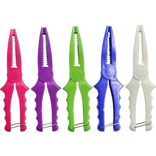 U2JB Plastic Floating Fish Clamp Grip Multi-Purpose Fishing Pliers Gripper Grabber