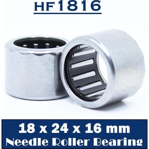 HF1816 Bearing 18*24*16 mm ( 10 PCS ) Drawn Cup Needle Roller Clutch HF182416 FC-18 Needle Bearing