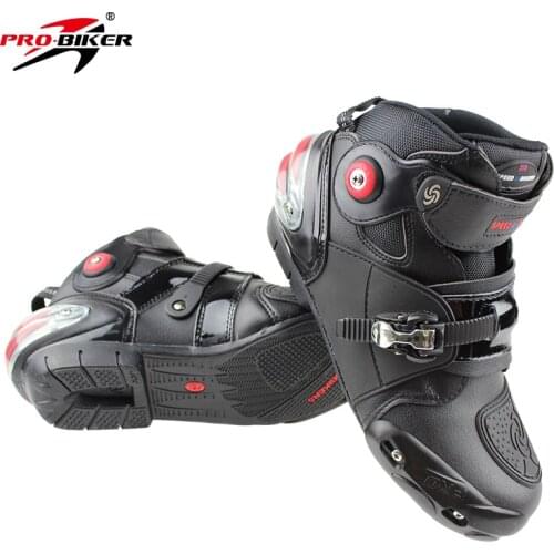 Professional Motorcycle Boots Motocross boot SPEED biker Racing Boot Short Shoes motobotinki boots A09003