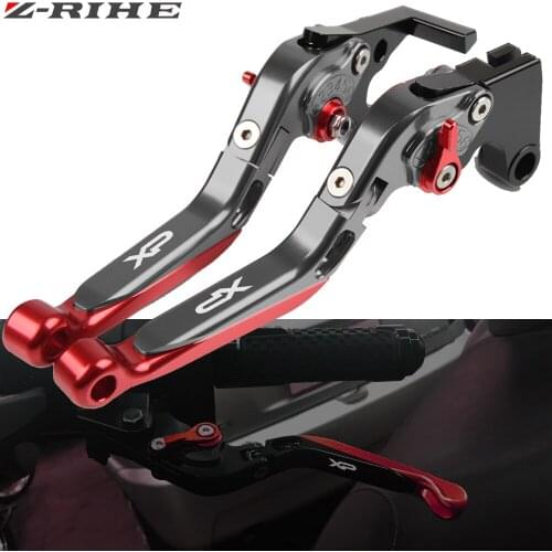 Motorbike Handbrake Motorcycle Accessories Folding Extendable Brake Clutch Levers FOR Yamaha XP 500 2010-2011 XP 530 2012-2016