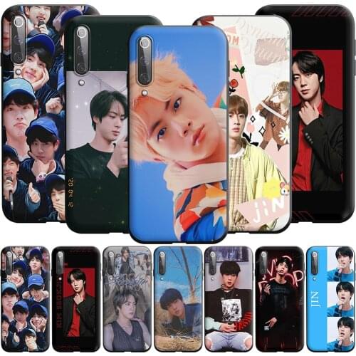 Kim Seok jin Silicone Case for Xiaomi Poco X3 M3 F3 Mi 11i 11 10T 10 F2 Note Pro NFC GT Ultra 9T A3
