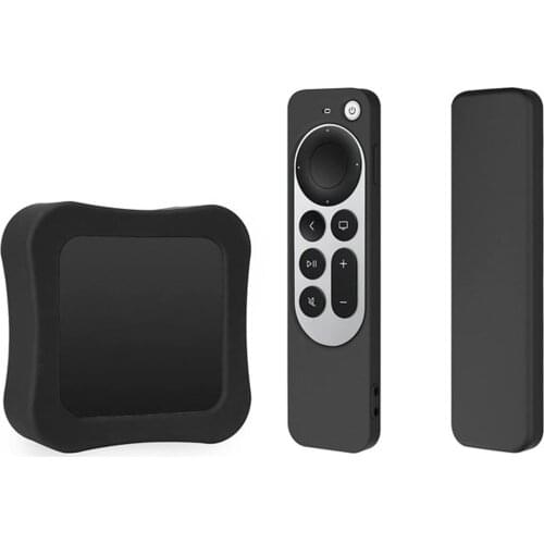 Suitable For 2021 Apple Tv Set-Top Box Remote Control Silicone Protective Cover