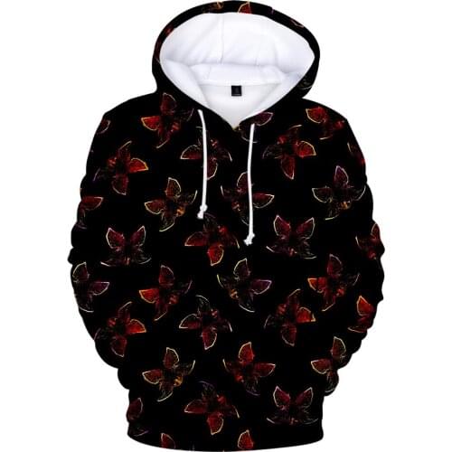 Stranger Things 3D Print Hoodies Sweatshirts Sport Cloths One Piece Cool Coat Hip Pop Simple Style High Quality Hoody