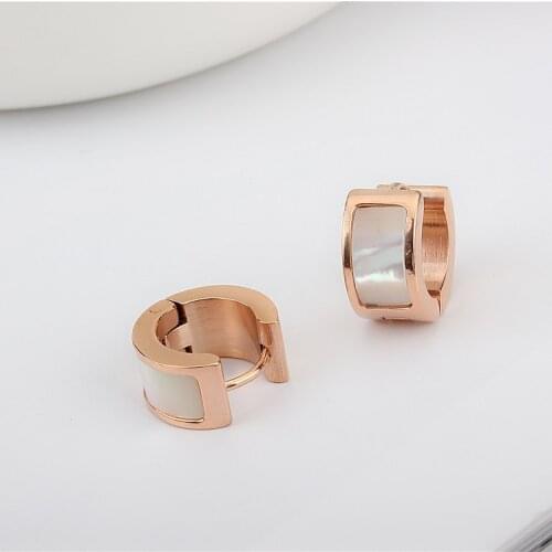 Серьги-кольца YUN RUO China At AliExpress