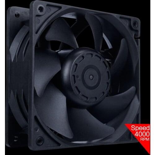 12cm High Speed Large Air Volume 12V Two Ball Bearing Btc Mining Machine Chassis Workstation Cabinet Server 120MM Cooling Fan