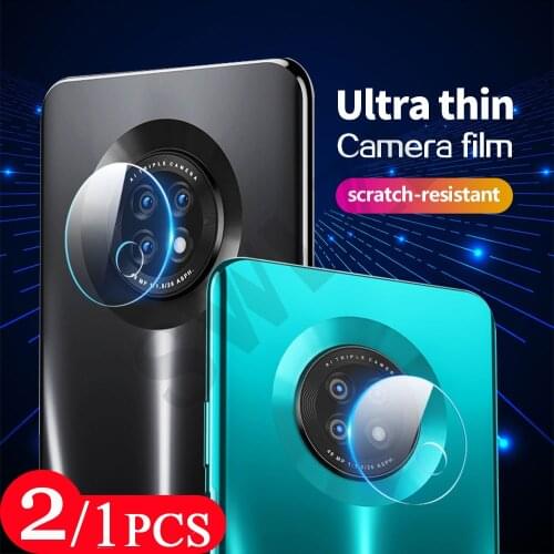 2/1Pcs for Huawei Y8P Y7P Y6P Camera protector protective Film huawei Y9A Y9S Y8S Y7A Camera Lens Glass phone screen protector