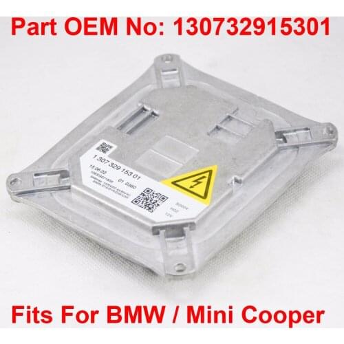 2x 12V 35W D1S D1R D3S D3R OEM HID Xenon Headlight Ballast Control Unit Car Part Number 130732915301 Fits For BMW Mini Cooper