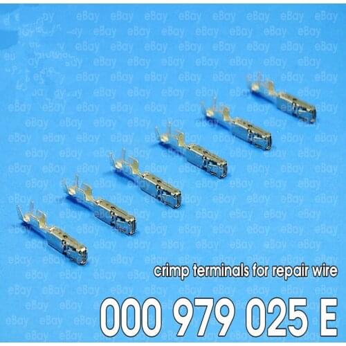 Free shipping Crimp Terminals (pins) For Repair Wire for Seat 000979025E 000 979 025 E