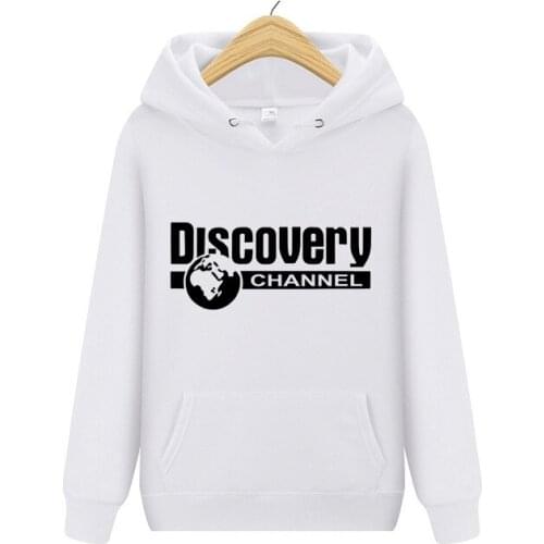 Youth Discovery Channel Brand Hoodie Iimited Edition Hoodie Mens Outdoor Hoodie MAN Hoodie Thick Hat Jacket Size S-3XL