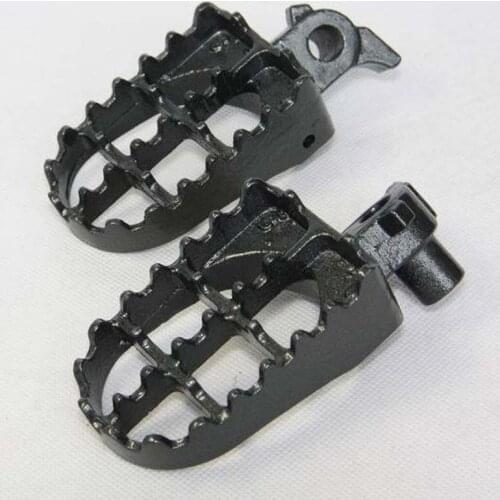 Motocross Dirt Bike MX Racing Foot Pegs footpeg For Honda CR500R CR250R CR125R YZ125 YZ250 WR400F YZ400F Motorcycle Parts Black