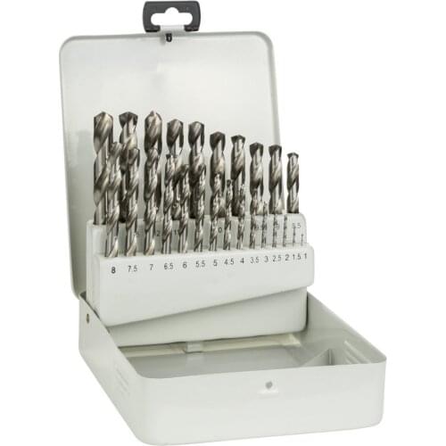 German Bosch HSS Metal Drill Bit Set 25 Piece Original
