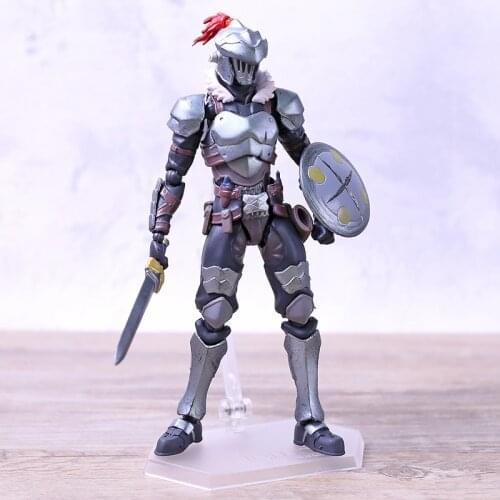 NEW figure Figma 424 Goblin Slayer Articulated PVC Action Figure Collection Model Toys doll gift