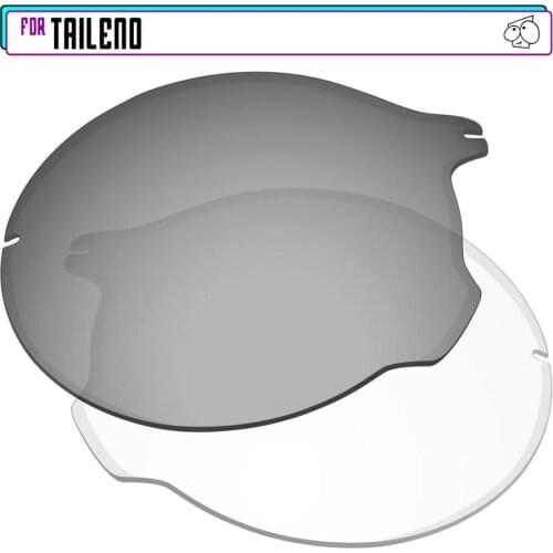 EZReplace Polarized Replacement Lenses for - Oakley Tailend Sunglasses - Eclipse Photochromic