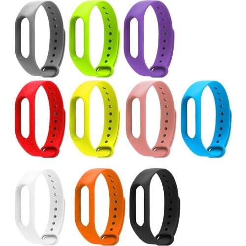 Replacement Waterproof Multiple Solid Color Watch Band for M2 Smart Bracelet