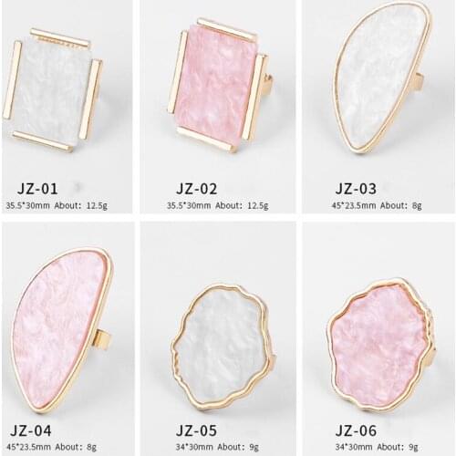 UV Gel Ring Palette Resin Stone Manicure Nail Polish Ring Display DIY Art Foundation Mixing Holder Nail Painting Plate Nail Tool