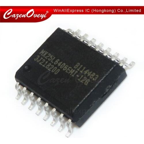 5pcs/lot MX25L6406EMI-12G MX25L6406EMI MX25L6406 SOP-16 In Stock
